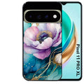 Coque pour Pixel 10 / 11 / PRO / XL marbre fleur