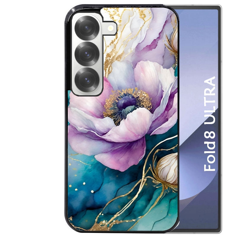 Coque pour Z Fold 8 / ULTRA marbre fleur