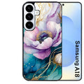 Coque pour Galaxy A08 A18 A28 A38 A58 marbre fleur