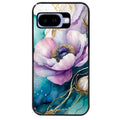 Coque pour Pixel 8A 9A 10A marbre fleur