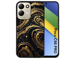 Coque pour POCO C95 PRO marbre noir