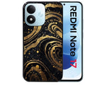 Coque pour Redmi Note 17 et PRO 4G 5G Max marbre noir