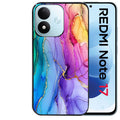 Coque pour Redmi Note 17 et PRO 4G 5G Max marbre tie dye