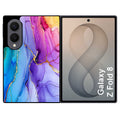 Coque pour Z FOLD 8 marbre tie dye