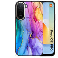 Coque pour POCO C81 PRO marbre tie dye
