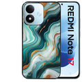 Coque pour Redmi Note 17 et PRO 4G 5G Max marbre vert
