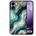 Coque pour Oppo A6 A6 A6K marbre vert