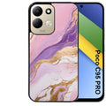 Coque pour POCO C95 PRO marbre violet