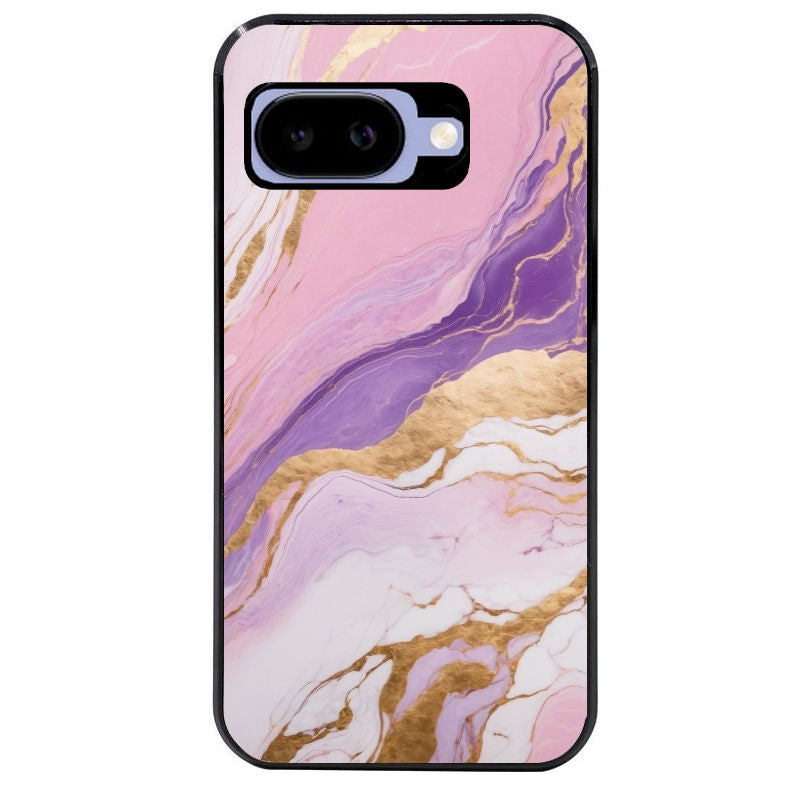 Coque pour Pixel 8A 9A 10A marbre violet