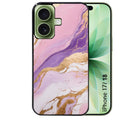 Coque pour Iphone 18 / PRO / PRO MAX / 18E marbre violet