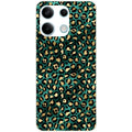 Coque taperso pour POCO M6 PRO 4G avec motif leopard vert protection antichoc personnalisée