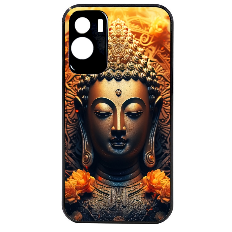 Coque noire taperso pour Honor 70 LITE 90 et LITE avec motif bouddha et fleur protection antichoc personnalisée