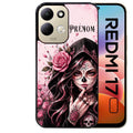 Coque pour Redmi 17 et 17C 4G 5G personnalisée tete de mort calavera druide
