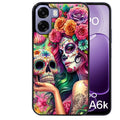 Coque pour Oppo A6 A6 A6K tete de mort calavera skull