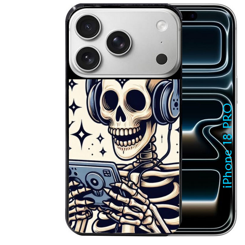 Coque pour Iphone 18 / PRO / PRO MAX / 18E mort gamer