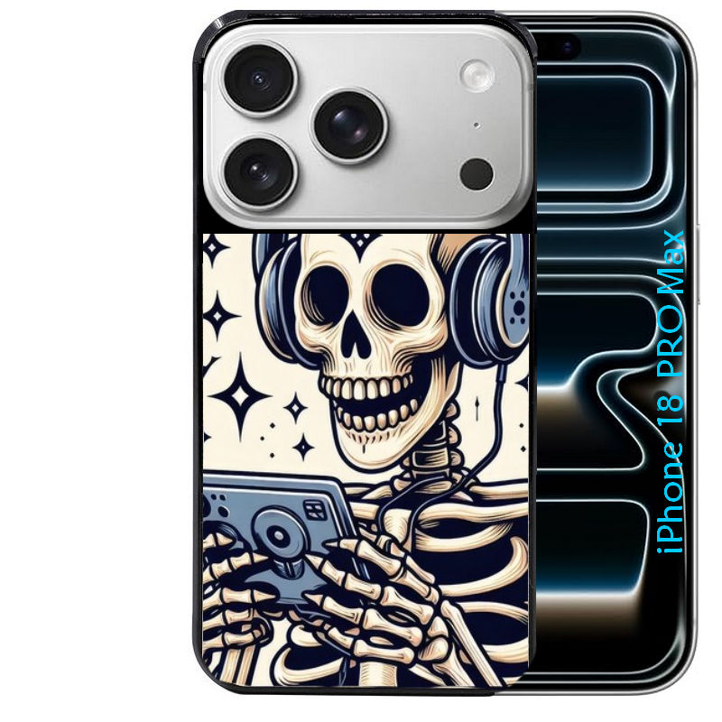 Coque pour Iphone 18 / PRO / PRO MAX / 18E mort gamer