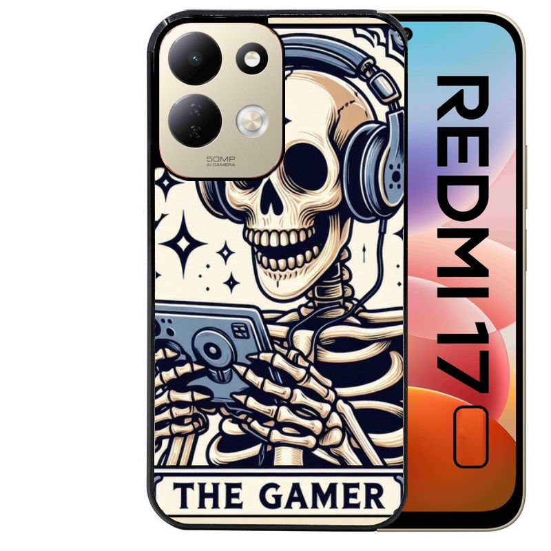 Coque pour Redmi 17 et 17C 4G 5G mort gamer