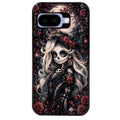 Coque pour Pixel 8A 9A 10A tete de mort halloween