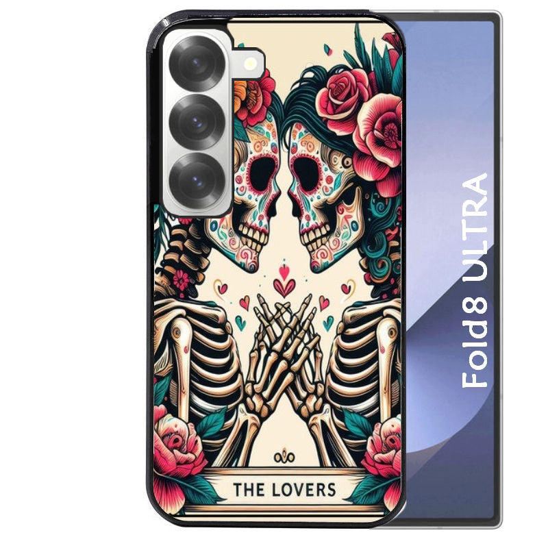 Coque pour Z Fold 8 / ULTRA tete de mort lovers