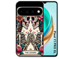 Coque pour Pixel 10 / 11 / PRO / XL tete de mort lovers