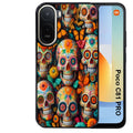 Coque pour POCO C81 PRO mort mexicaine papillon