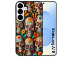 Coque pour Galaxy A08 A18 A28 A38 A58 mort mexicaine papillon