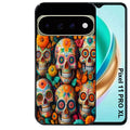 Coque pour Pixel 10 / 11 / PRO / XL mort mexicaine papillon