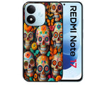 Coque pour Redmi Note 17 et PRO 4G 5G Max mort mexicaine papillon