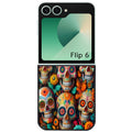 Coque pour Z FLIP 6 7 8 mort mexicaine papillon