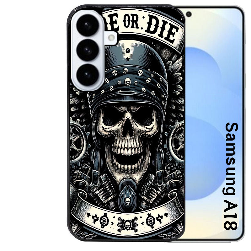 Coque pour Galaxy A08 A18 A28 A38 A58 mort motard