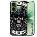 Coque pour Iphone 18 / PRO / PRO MAX / 18E mort motard