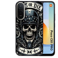 Coque pour POCO C81 PRO mort motard