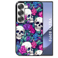 Coque pour Z FOLD 8 ULTRA tete de mort violet