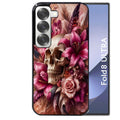 Coque pour Z Fold 8 / ULTRA tete de mort skull plume