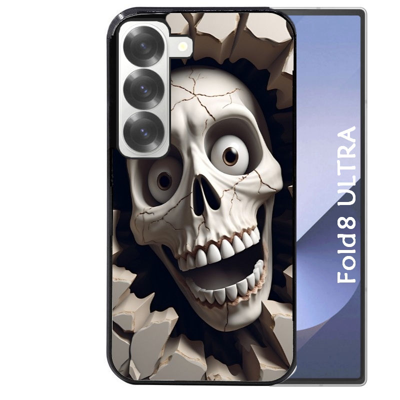 Coque pour Z Fold 8 / ULTRA mort squelette smile
