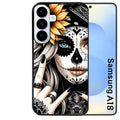 Coque pour Galaxy A08 A18 A28 A38 A58 tete de mort tatoo