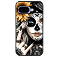 Coque pour Pixel 8A 9A 10A tete de mort tatoo