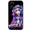 Coque noire taperso pour OnePlus Nord CE5 avec motif anime manga et psycho protection antichoc personnalisée