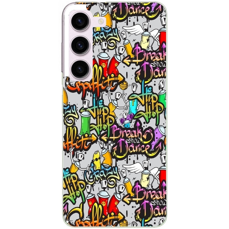 Coque taperso pour Galaxy A13 4G et 5G A23 A53 avec motif tag et graffiti protection antichoc personnalisée