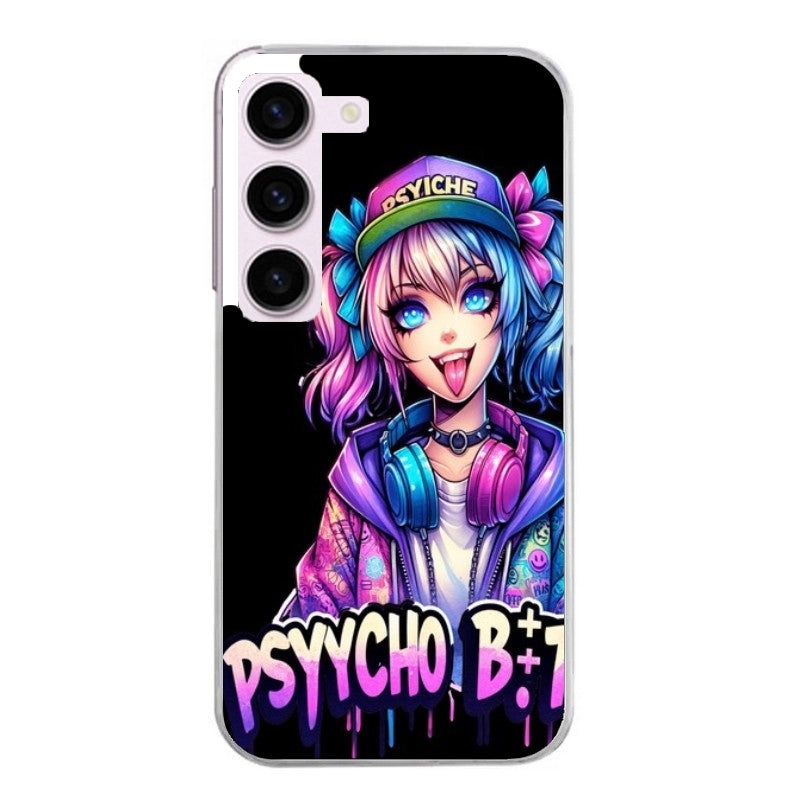 Coque taperso pour Galaxy A13 4G et 5G A23 A53 avec motif anime manga et psycho protection antichoc personnalisée