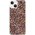 Coque taperso pour Iphone 12 et PRO MINI PRO MAX avec motif leopard rose protection antichoc personnalisée