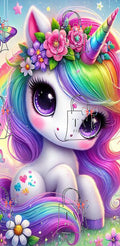 Licorne fleur