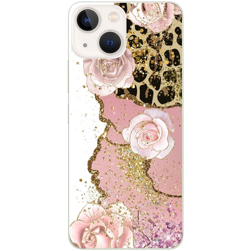 Coque taperso pour Iphone 11 et PRO PRO MAX avec motif marbre fleur leopard protection antichoc personnalisée