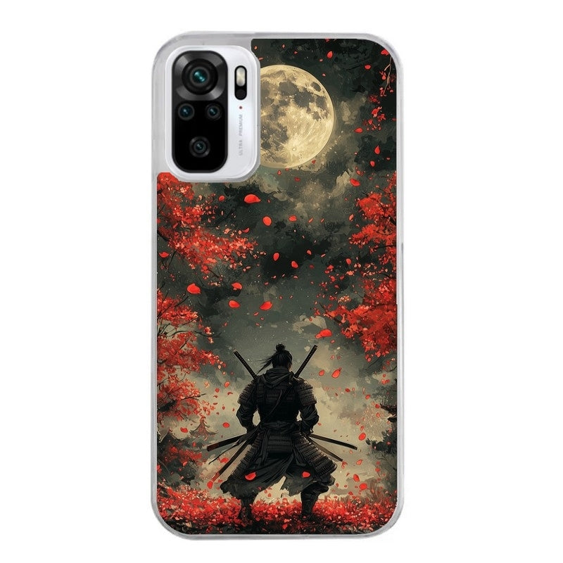 Coque taperso pour Redmi Note 10 4G 5G PRO 10S avec motif samourai et katana protection antichoc personnalisée