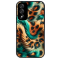 Coque noire taperso pour OnePlus Nord 5 avec motif effet fourrure leopard 3 protection antichoc personnalisée