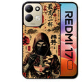 Coque pour Redmi 17 et 17C 4G 5G ninja ramen