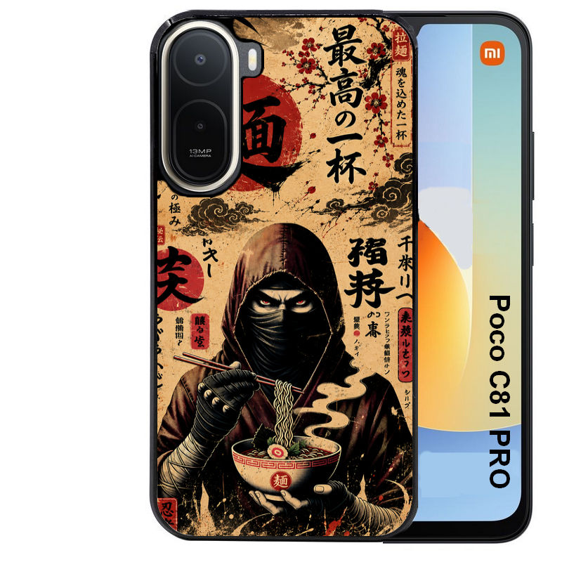 Coque pour POCO C81 PRO ninja ramen