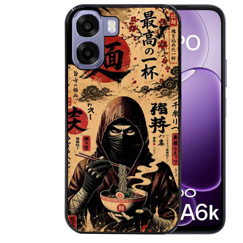 Coque pour Oppo A6 A6 A6K ninja ramen