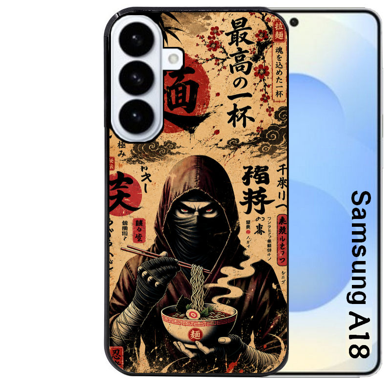 Coque pour Galaxy A08 A18 A28 A38 A58 ninja ramen