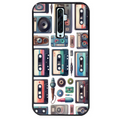 Coque noire taperso pour OPPO Reno 2 et 2Z avec motif cassette multi protection antichoc personnalisée